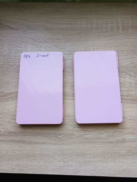 Pudełka klastery na rzęsy bondingowe