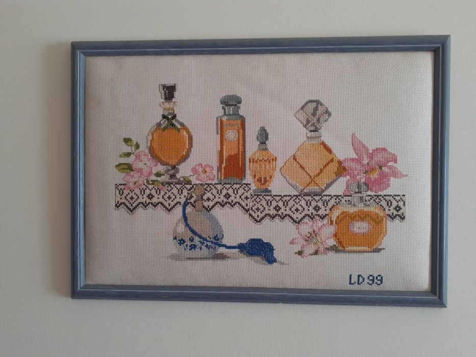 Quadro para perfumaria ou estética.
