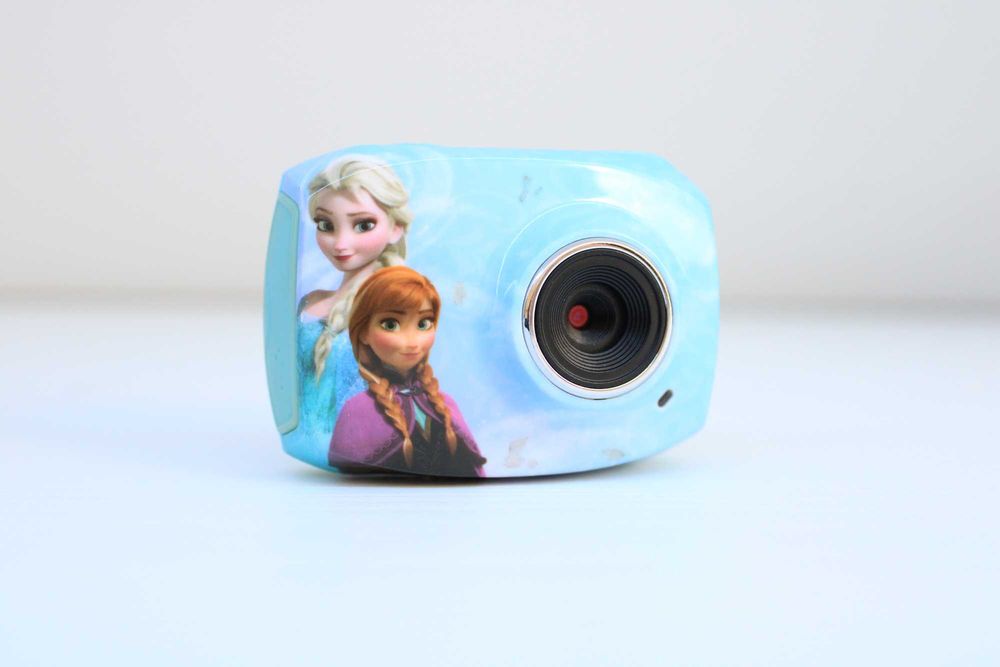 Disney Frozen Action Camera Infantil + Acessórios Originais