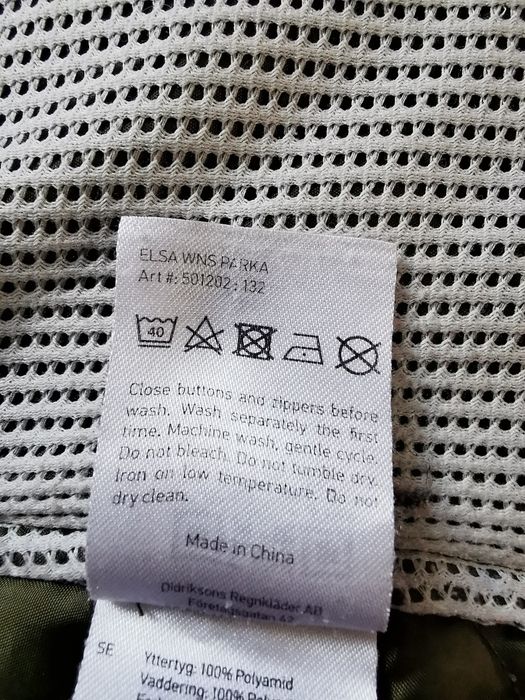 Didriksons 1913 Elsa Storm System parka ocieplana zimowa 38 M