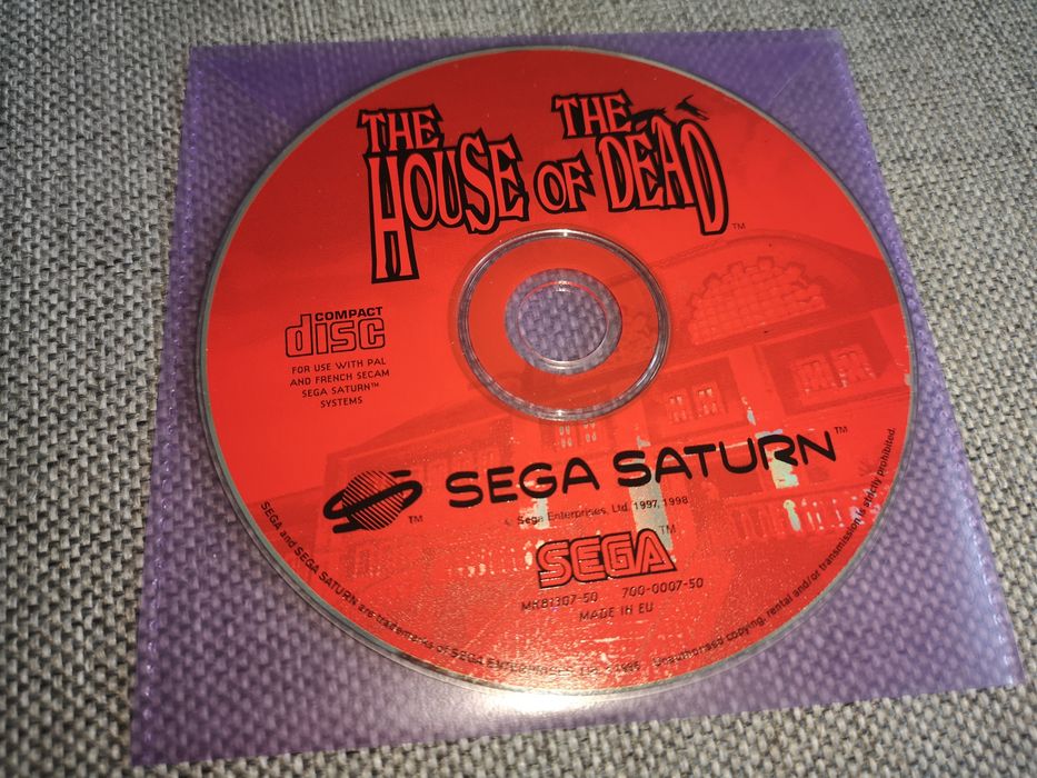 House of the Dead SEGA SATURN gra ANG (płyta CD) Biały Kruk