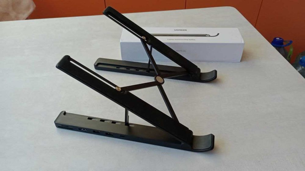 Підставка для ноутбука, USB - хаб. Ugreen laptop stand docking station