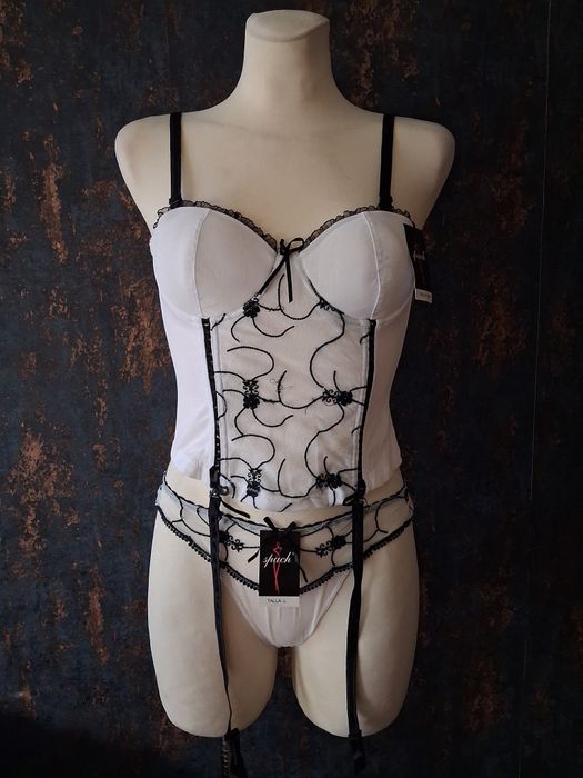 Nowy komplet gorset plus stringi rozmiar M/L