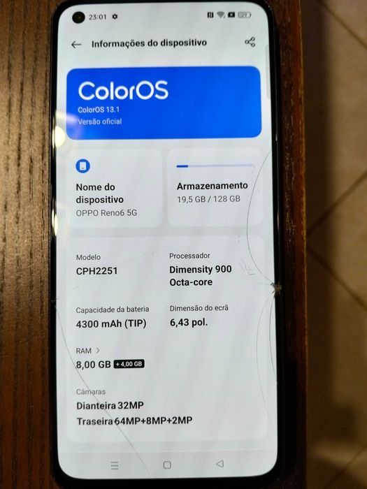 OPPO Reno 6 5g bom estado