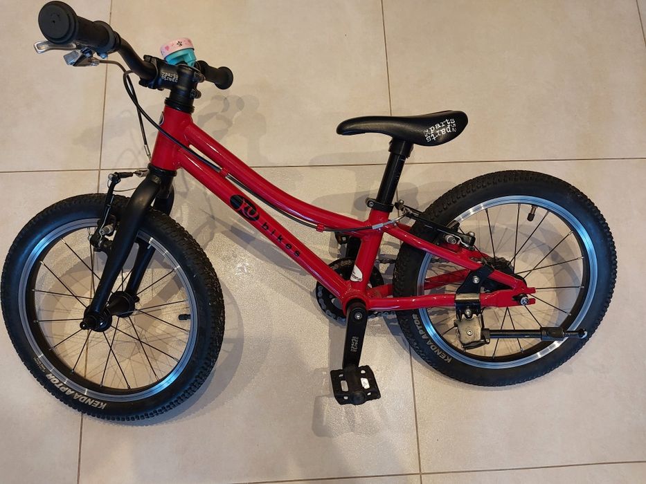 Rower dziecięcy Kubikes 16s + akcesoria