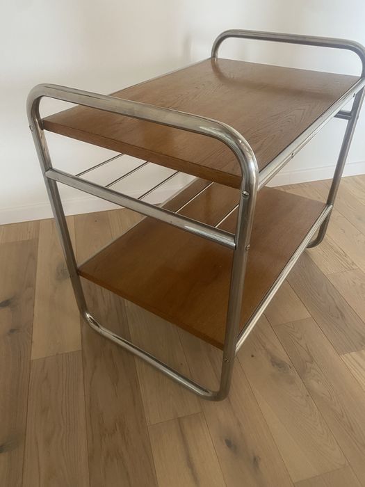 Bauhaus stolik piekny plr vintage midcentury