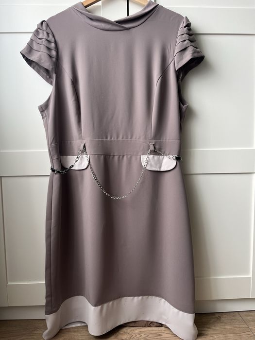 Elegancka sukienka 46 komunia wesele