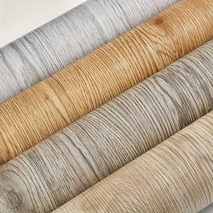 Самоклеюча вінілова плитка в рулоні для стін і підлоги Дерево Мармур