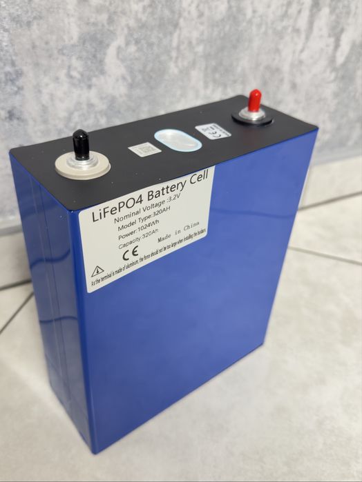 Акумулятор LifePO4 Cornex 320Ah 3.2V ESS комірка ячейка Grade A
