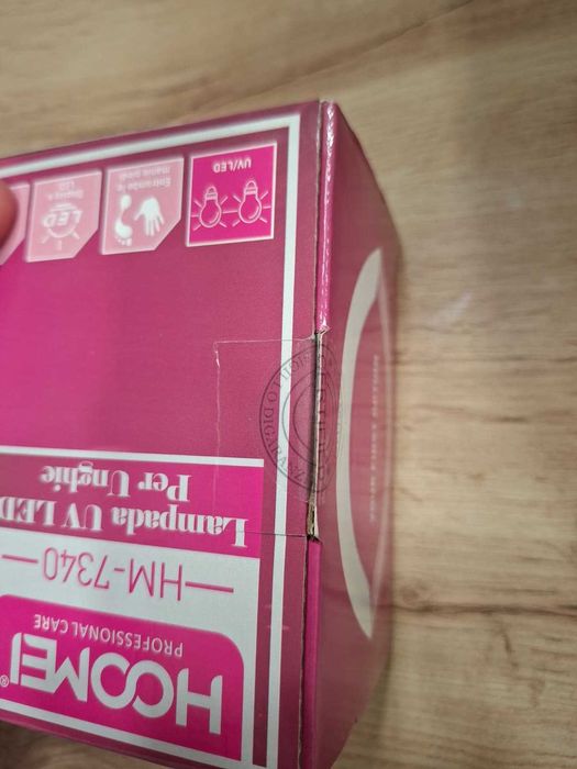 Lâmpada UV/LED para unhas Hoomei HM-7340 – 24W