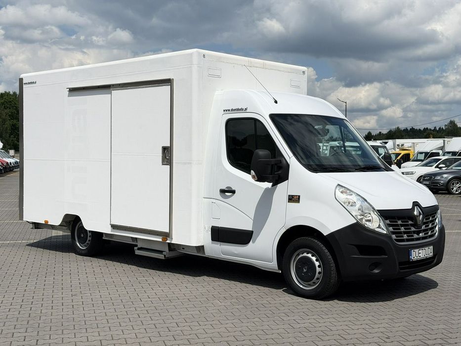 Renault Master  2.3 130KM Kontener Niskopodłogowy Sklep Bar Kamper Foodtruc Koniowóz