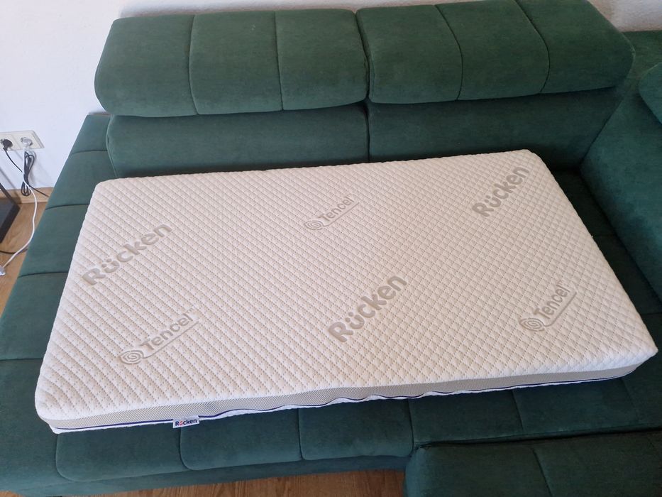 Materac 60×120 Rûcken Premium Tencel dwustronny średnio twardy H2 H3