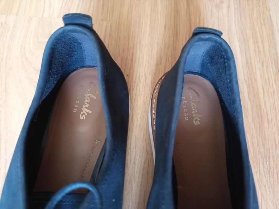 Женские новые кожаные туфли Clarks 42 p.