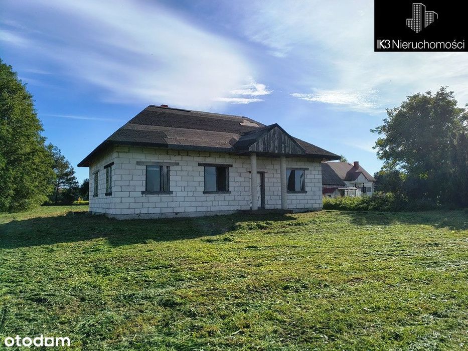 Dom z dużą działką Popielów (gm.Liw)