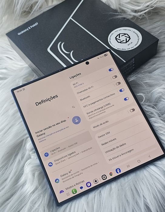 Samsung Zfold 7 256gb C/garantia Possibilidade de Financiamento 6x 18X