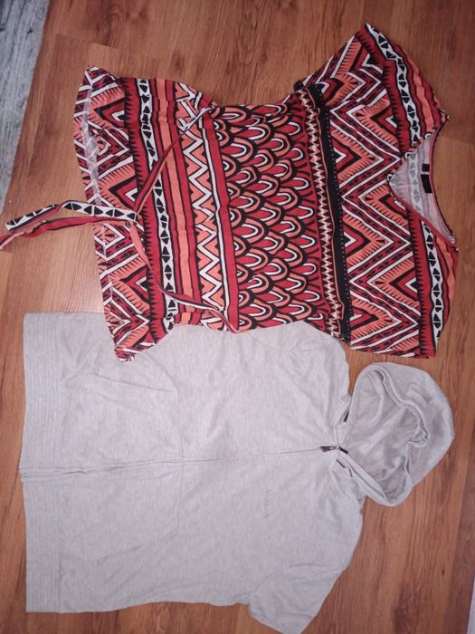 Dwie bluzeczki wiosenno jesienne 44/46