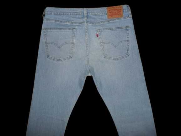 Spodnie dżinsy LEVIS 510 W32/L32=44/108cm jeansy