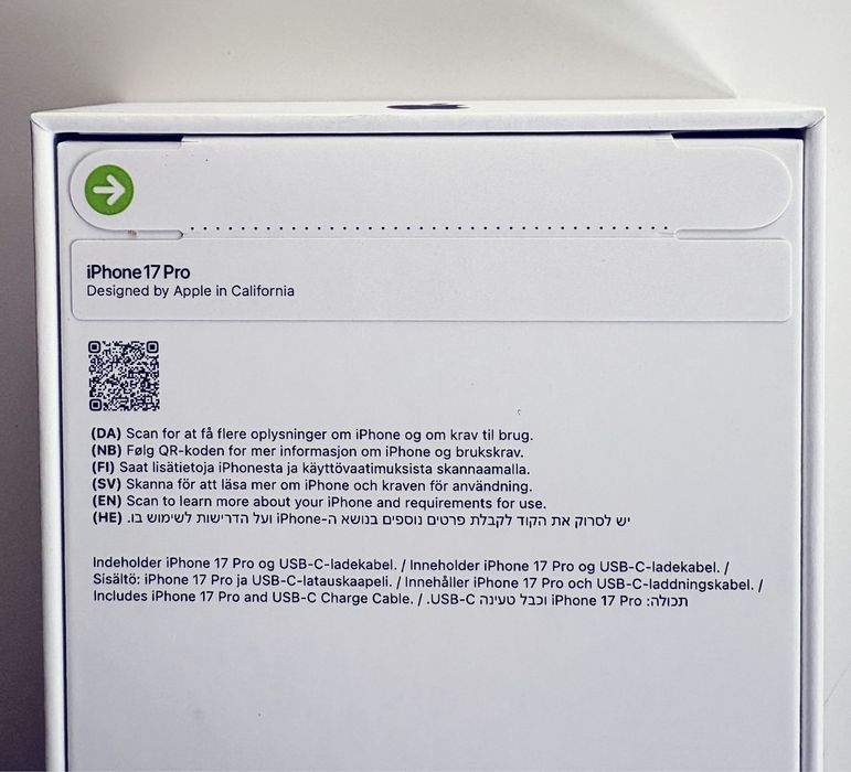 iPhone 17 Pro Azul Escuro 256GB – Novo e Selado