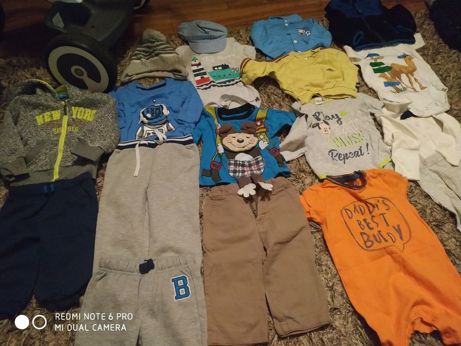 Paka dla chłopca . Ubranka od rozmiaru 60-86