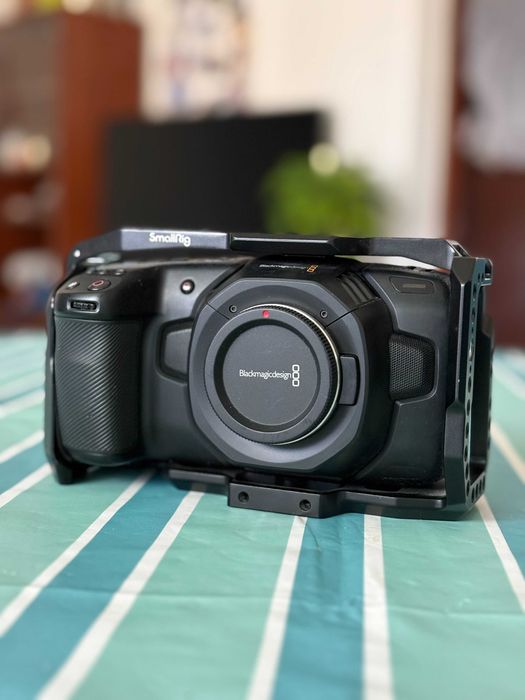 Blackmagic Pocket Cinema Camera 4K + SmallRig Cage