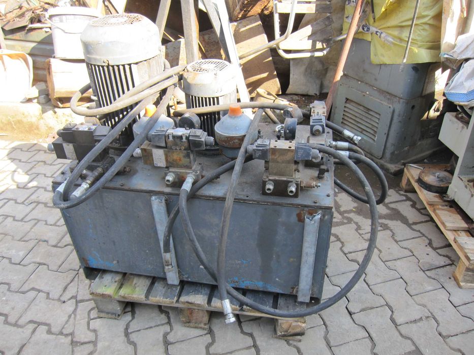 Agregat hydrauliczny pompa olejowa prasa