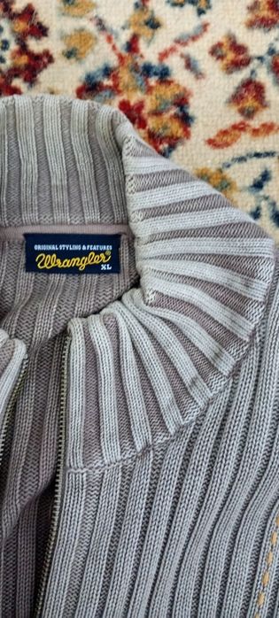 Sweter męski XL na suwak