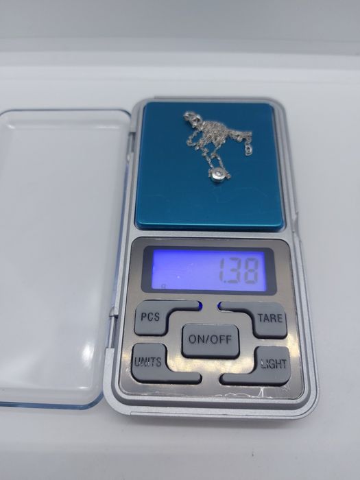 Колье из белого золота