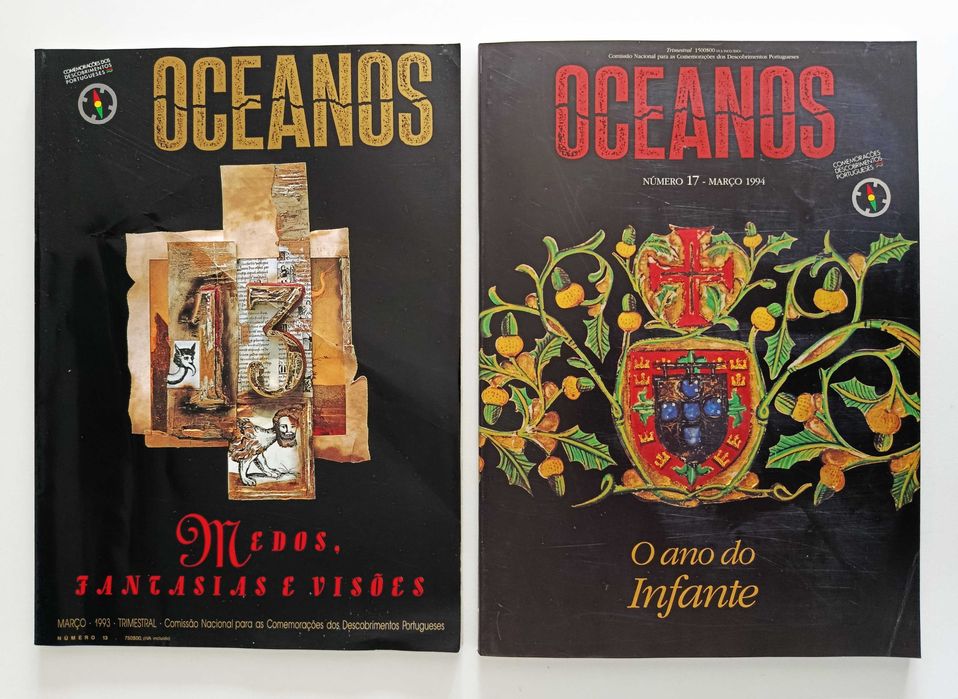 revista OCEANOS (vários nºs 7/8/9/10/11/12 e 13)
