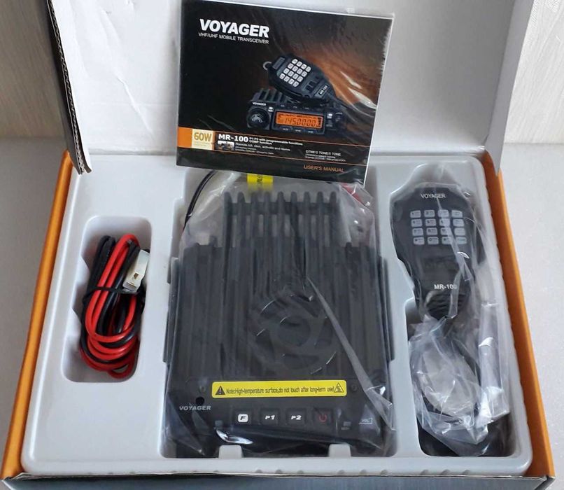 Автомобильная радиостанция, рация Voyager MR-100, 136-174 МГц, 60 вт.