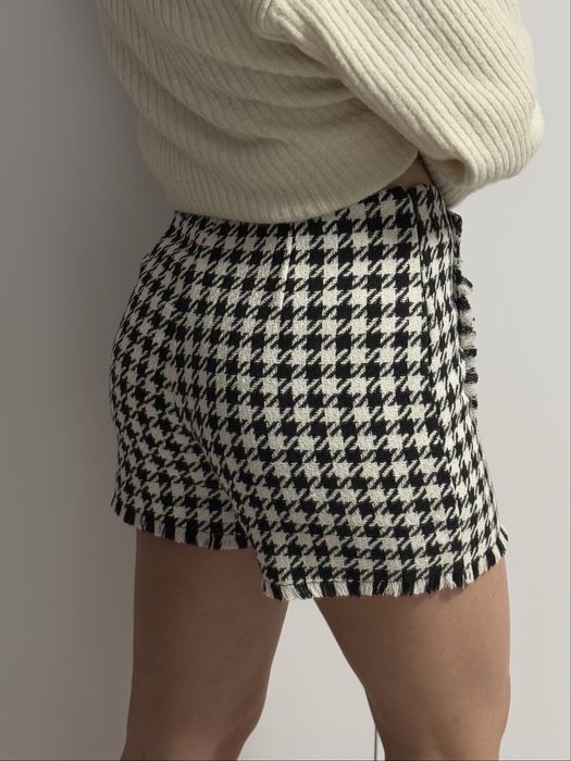 Твідова спідниця-шорти