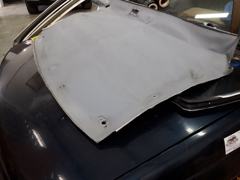 Nissan d 21 oculo trazeiro e forro do teto