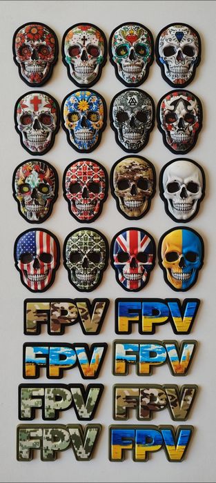 Шеврон  патч нашивка очі глазки світиться