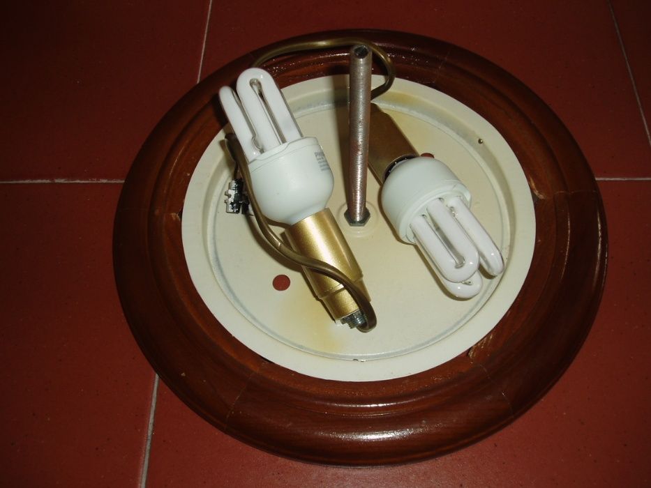 Candeeiro Plafon iluminação de teto