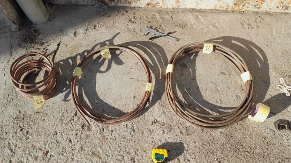 Трубка медная 10мм стенка 1мм  Ссср Трубка мідна