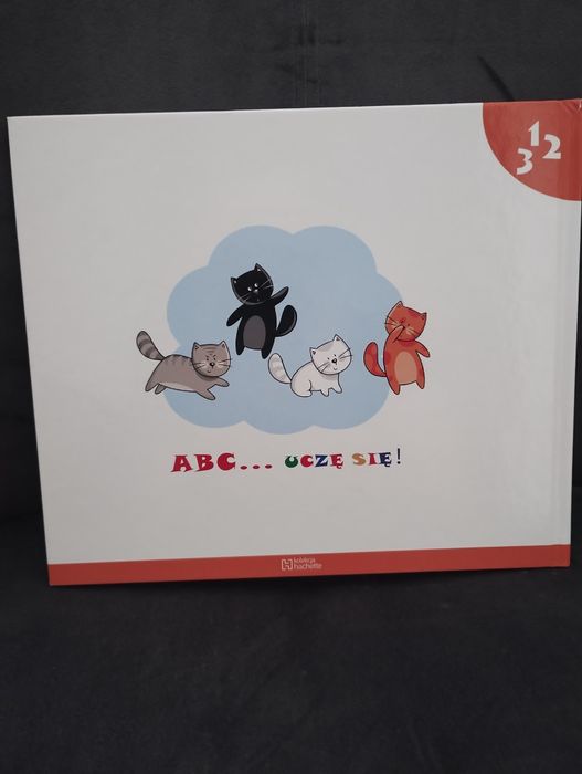 Książka dla dzieci ABC... Uczę się! Cztery kotki