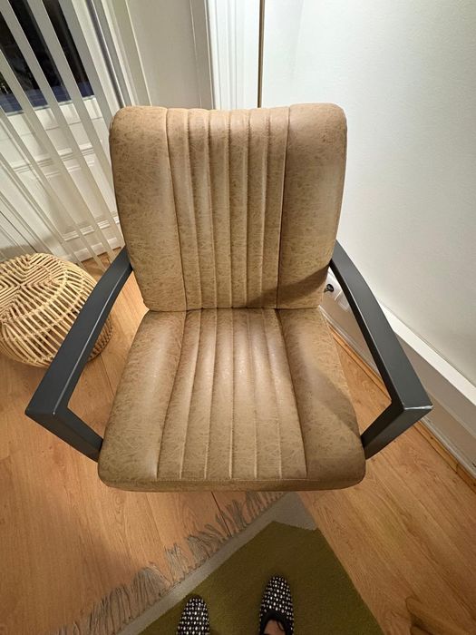 Sofá de pele de luxo