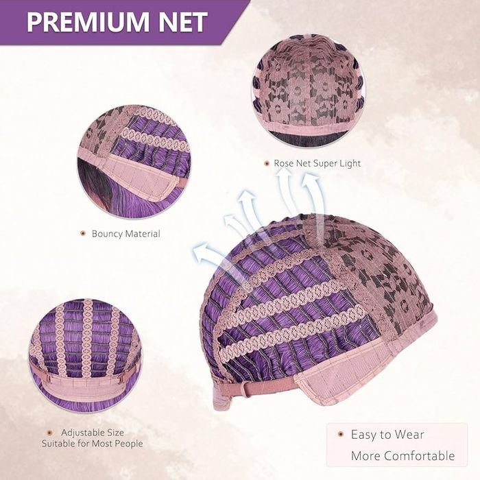 Fulang Włosy/peruka syntetyczna, długie, kręcone