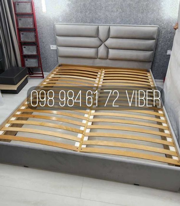 АКЦИЯ! Мягкая кровать 160х200 "ФИОНА" Ліжко у спальню. К тумбе. К шкафу. Мебель