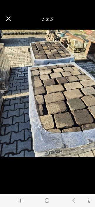 Kostka polbruk używana 6cm