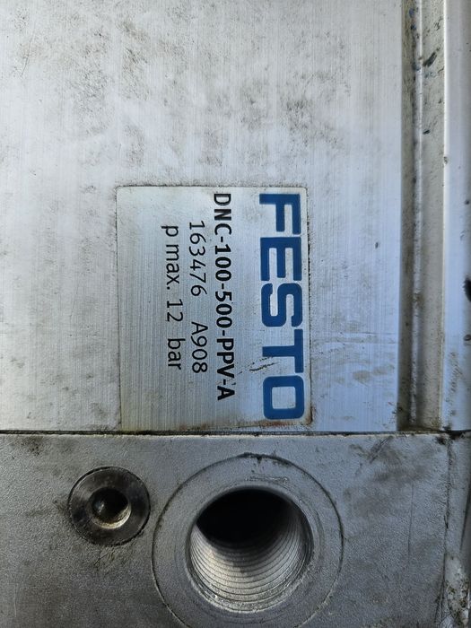 Siłowniki pneumatyczne FESTO DNC-100-500-PPV-A 2 szt. 12 bar