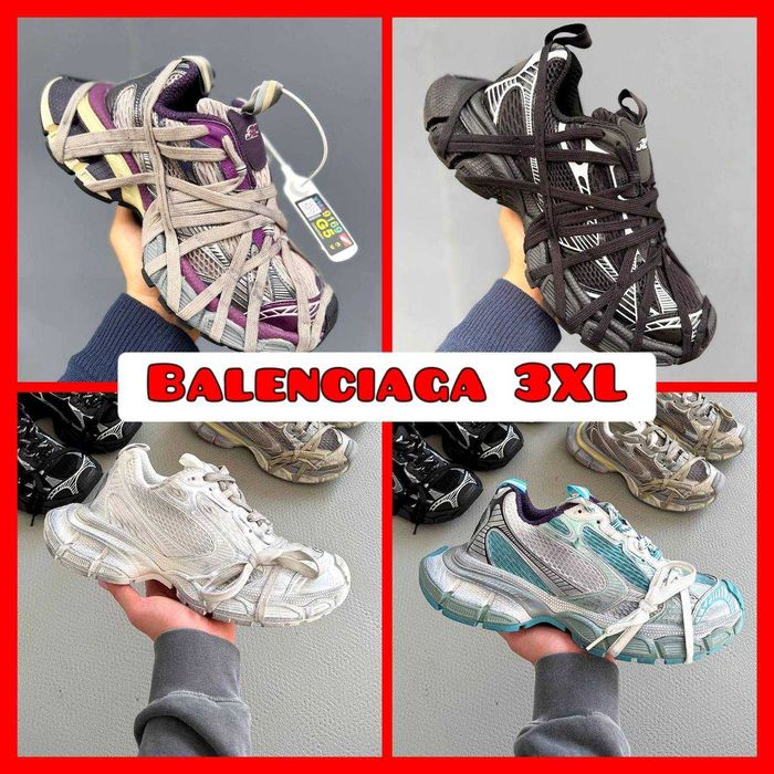 ‼️Кросівки Balenciaga 3XL у різних кольорах | Унісекс | Розміри 36-45
