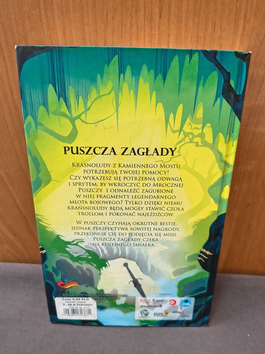 #211 książka fantasy Puszcza Zagłady