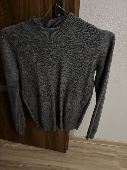 Bluzka sweter M/L szary