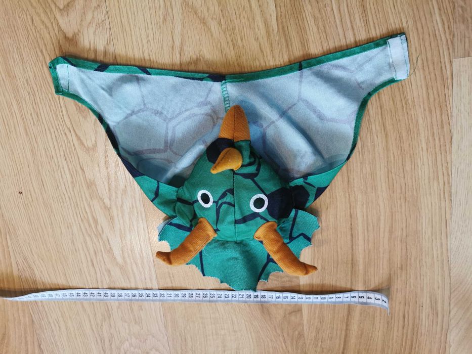 Maska dinozaur jurassic world triceratops bal przebierańców przebranie