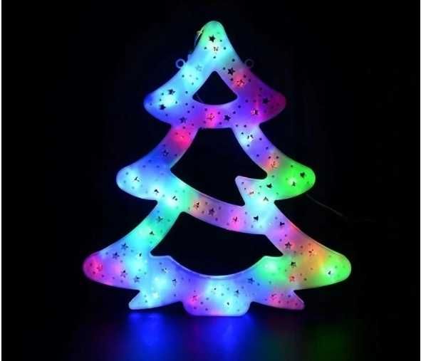 Choinka LED Kolorowa na baterie