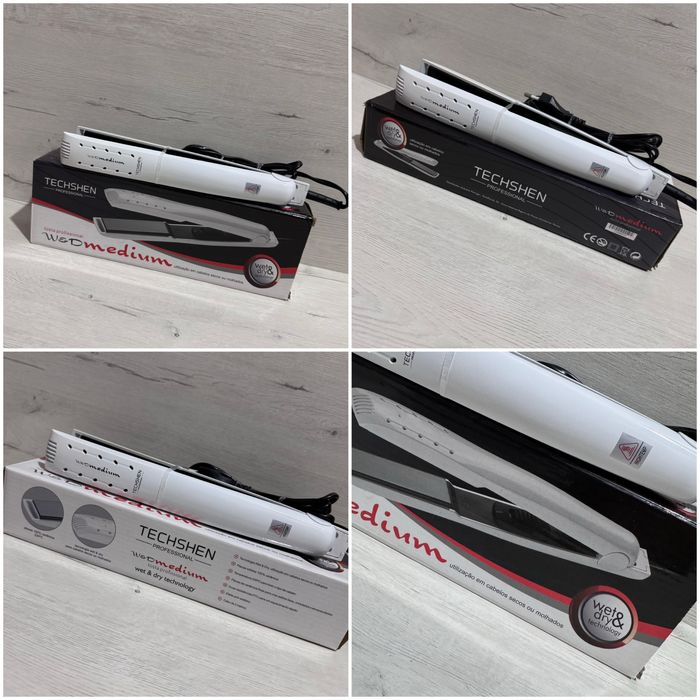 Prancha Cabelo Techshen Wet&Dry Nova