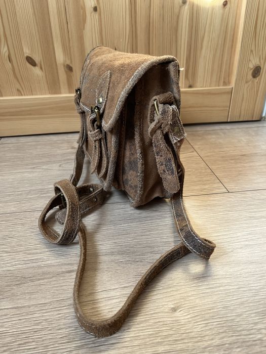 Torebka listonoszka TOPSHOP, 100% skóra