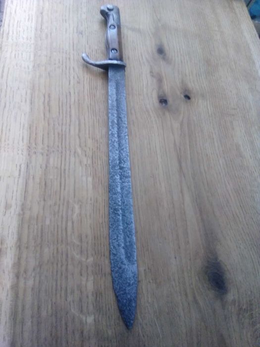 Bagnet WZ 1898/05 pruski l wojnna "liść" "rzeźnicki" oryginalny