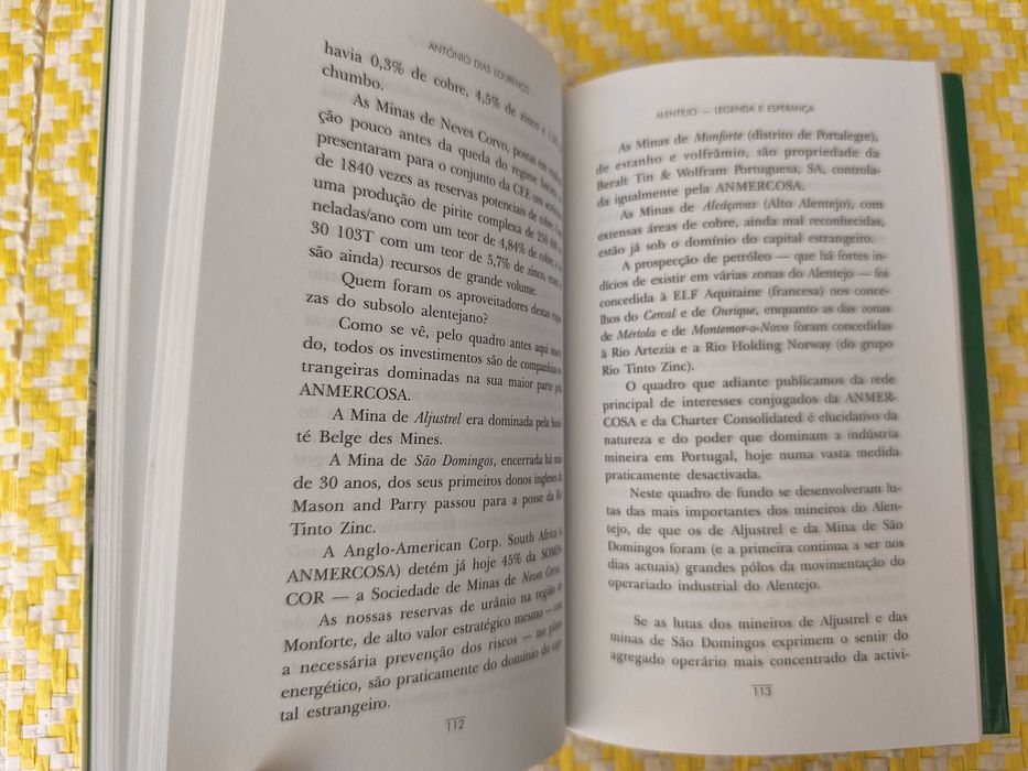 Alentejo - Legenda e Esperança.  António Dias Lourenço