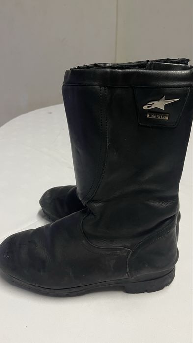 Botas de motociclismo em pele para Homem